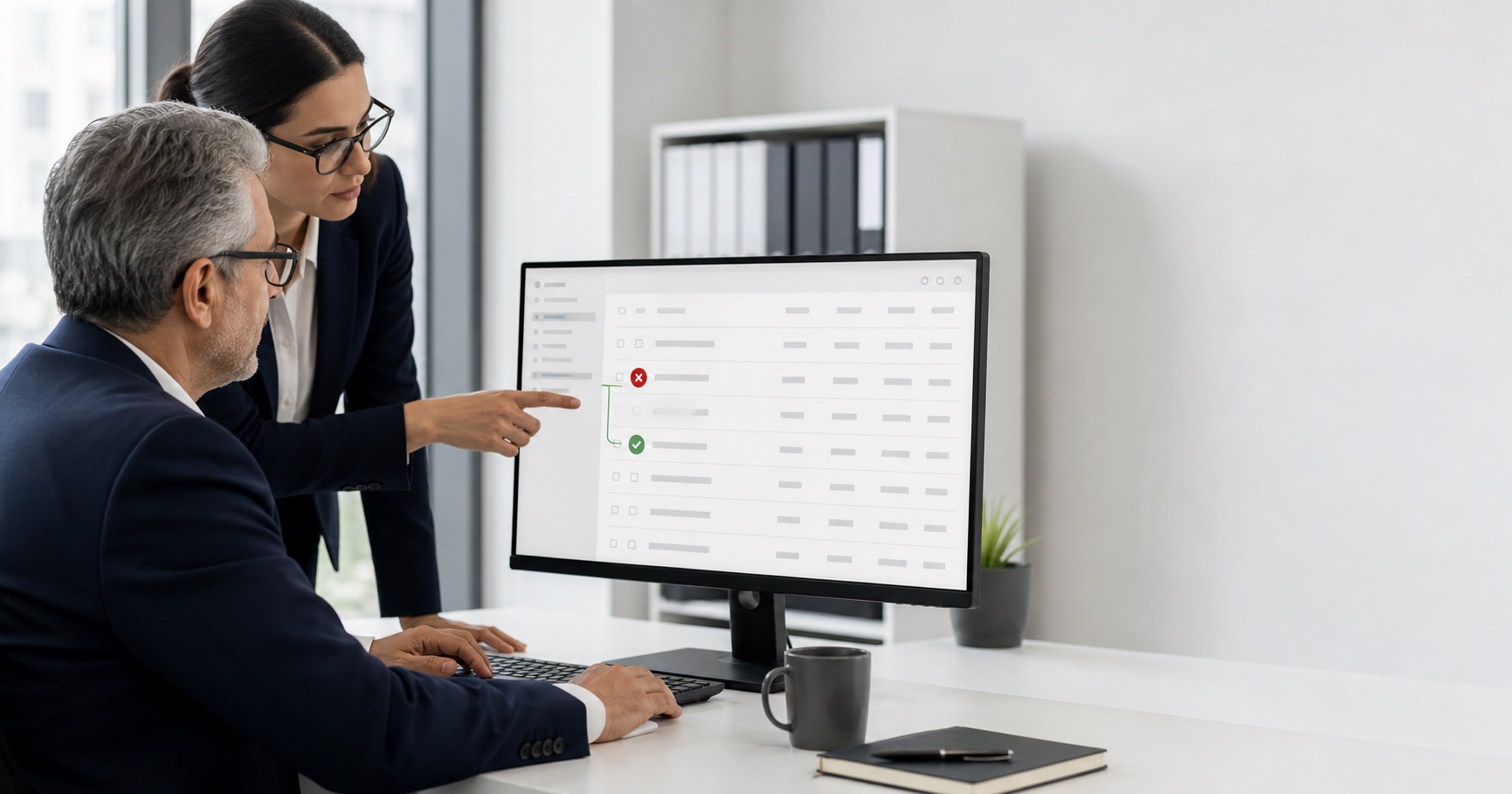 Equipo contable revisando un CFDI cancelado y su posible comprobante sustituto